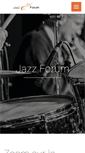 Mobile Screenshot of jazzforum.be