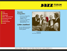 Tablet Screenshot of jazzforum.eu